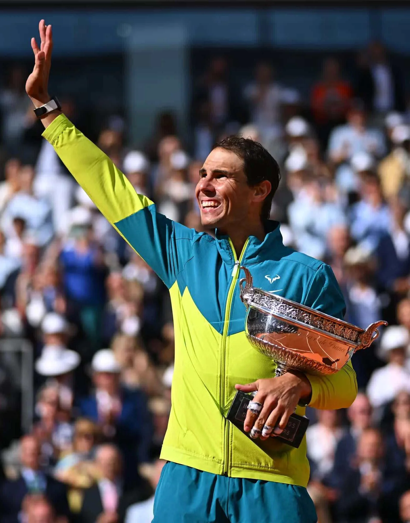 Bleachers Sports Music and Framing — Rafael Nadal Signed French